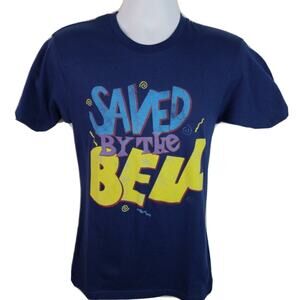 American Classics Saved By The Bell Blue Tshirt Size Small